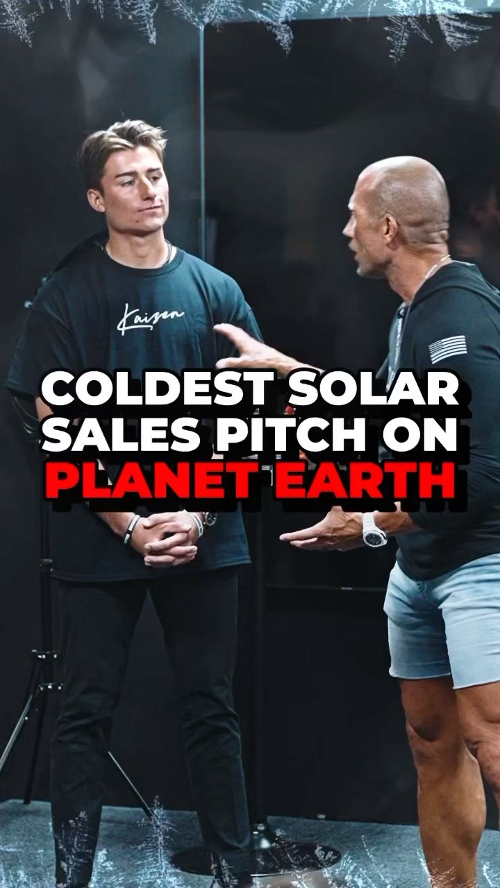 COLDEST SOLAR SALES PITCH ON PLANET EARTH
