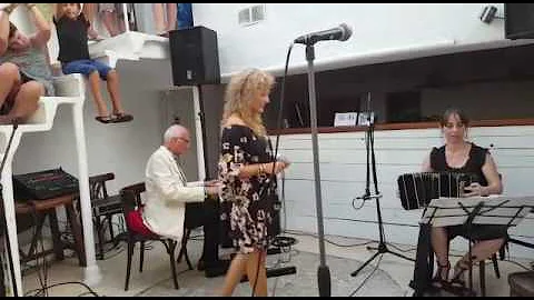 El maestro Roberto Siri y Sandra Reisch