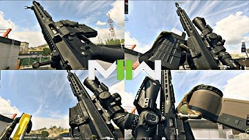 Modern Warfare 2 "NEW" Tempus Torrent (SR-25) All Weapon Animations , Empty , Fast Hands...