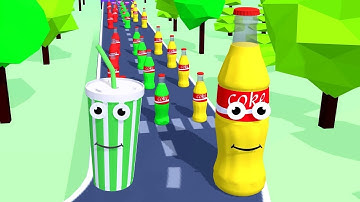 Juice Run - Gameplay Walkthrough - All Levels ( iOS, Android  ) NEW UPDATE