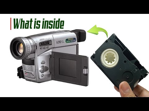 What is Inside a Video Camera | OLD video camera | PANASONIC