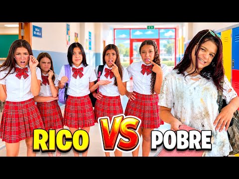RICH VS POOR AT SCHOOL (JÉSSICA SOUSA)