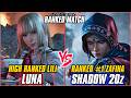 TEKKEN 8 - LUNA (High Ranked Lili) vs SHADOW 20z (Ranked #1 Zafina) | T8 RANKED MATCHES