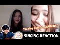 NYANYI LAGI DI RUSIA | Singing Reaction OmeTV !!