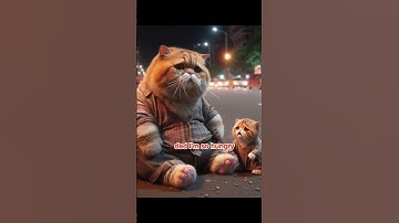 sad story of cats😥#catlover #cutecats #cats #animal #ai #shorts