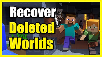 How to RECOVER LOST WORLDS in Minecraft ✅ 2025 Guide | How to Get DELETED WORLD BACK in Minecraft