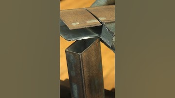 Metal joints without welding #metalwork #joint #welding
