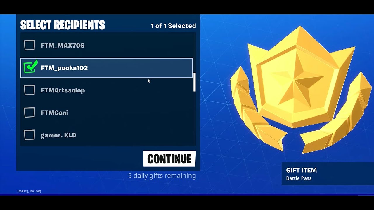 Gifted A Battle Pass To Subscribers YouTube