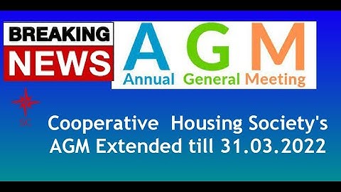 AGM Extension & Due date I deadline f y 2020-2021 I Updates for AGM