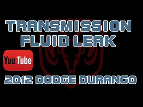 ⭐ 2012 Dodge Durango - 3.6 - Transmission Fluid Leak - YouTube