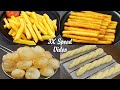 6 Simple and Quick Crispy French Fries Recipes ! Will delight you 👍 6 Potato Recipes !