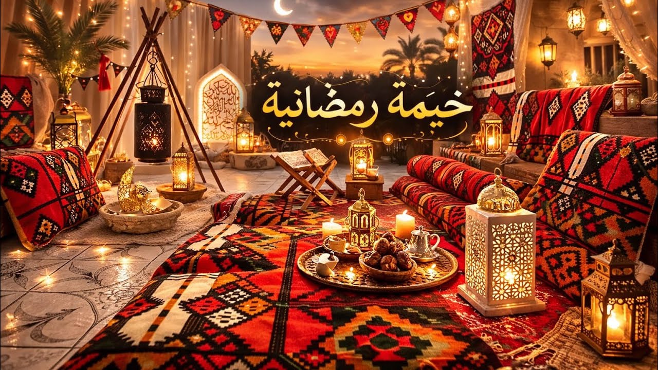 أول خيمة 🏕️ رمضانية على اليوتيوب 🇪🇬 بالذوق السيناوي 🕌 🌙 | ديكور رمضان فخم