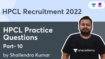 HPCL Practice Questions | Part-10 | CH | Spark Batch | Ankur Bansal | Planet GATE