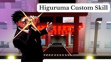 Higuruma Custom Moveset (WITH CUSTOM ULT) JJS Skill Builder v2