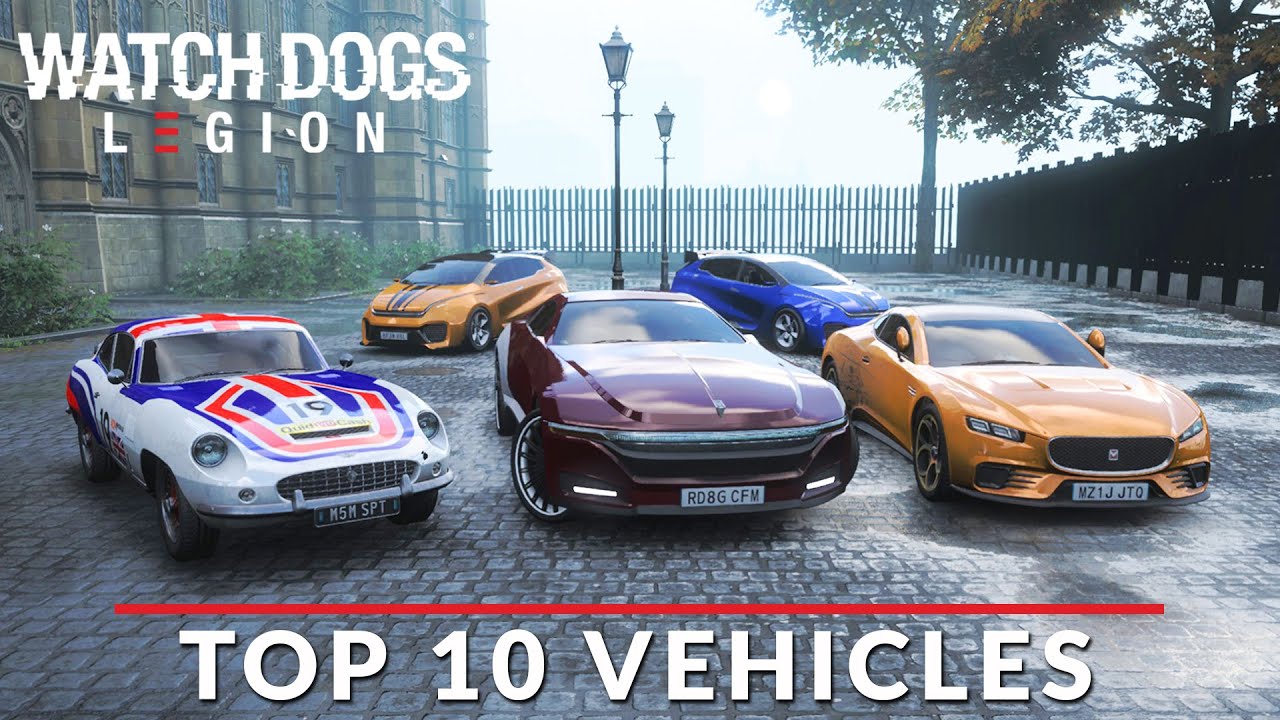 watch dogs legion cars