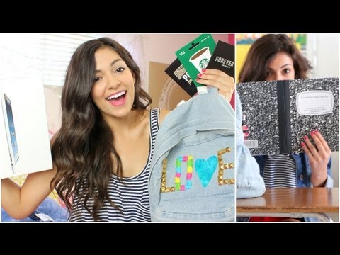 DIY Backpack + School Supplies Giveaway!!