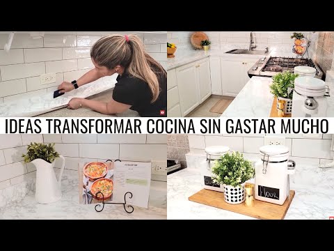 Video: Cómo actualizar la encimera de la cocina con tus propias manos: ideas, materiales y tecnologías