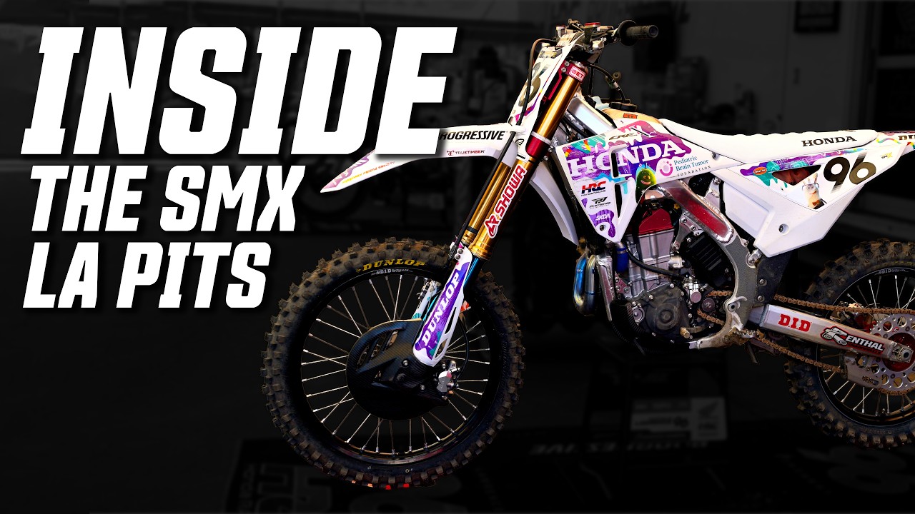 Inside Factory SMX Pits: Prado & Lawrence Bike Secrets