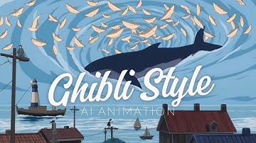 Ghibli Style Animation - AI Generated Animation #ghibli