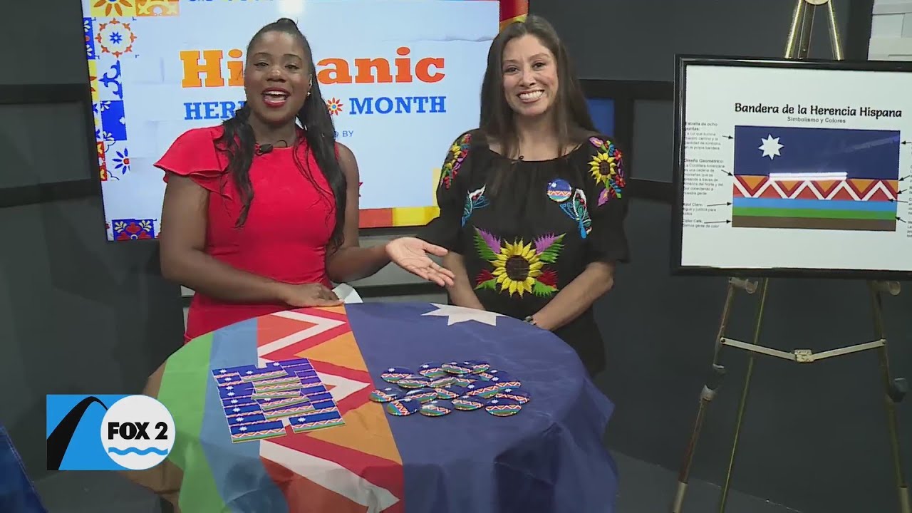 Celebrate Hispanic Heritage Month with Hispanic Heritage flag! - YouTube