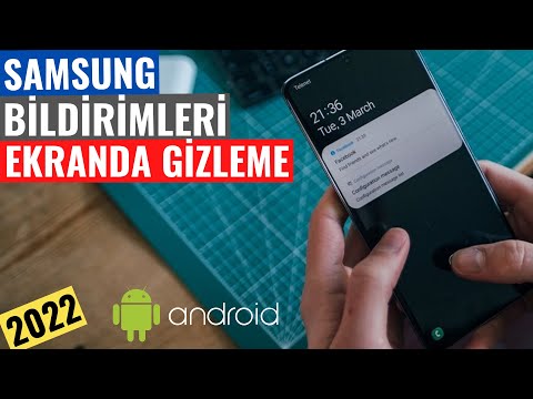 SAMSUNG GELEN MESAJLAR EKRANDA GÖRÜNMESİN (GÜNCEL VERSİYON, Android)