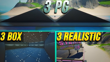 New ULTIMATE 1v1s! (Pg, Box, and Realistic) - Fortnite Creative Map Ch2 S4