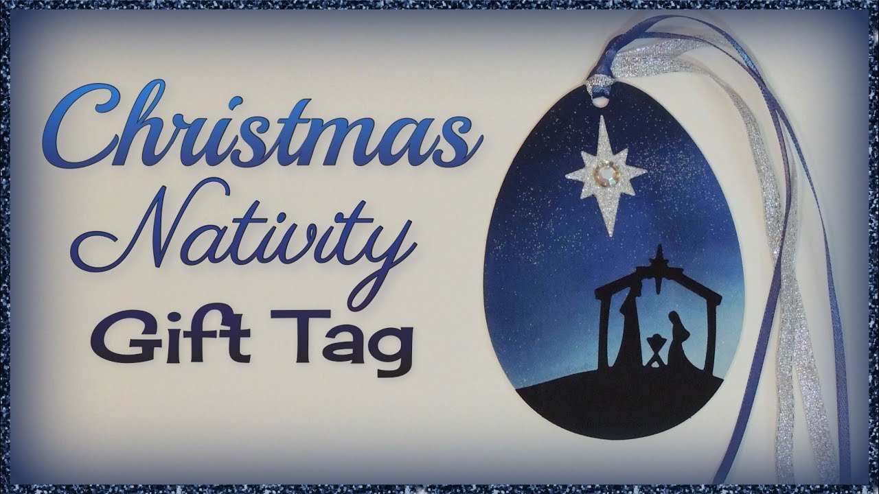 Contest Winner ~ HappyBird's Christmas Nativity Gift Tag