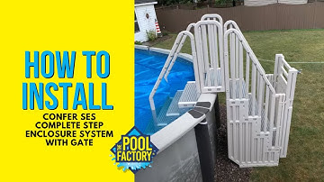 Confer Plastics Step Enclosure System Installation Video