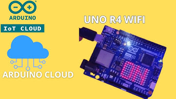 Arduino IoT Cloud 2024 - Get Started with Arduino Uno R4 WiFi | LED Matrix