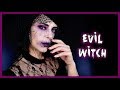 Easy evil witch makeup tutorial for Halloween  | Silvia Quiros