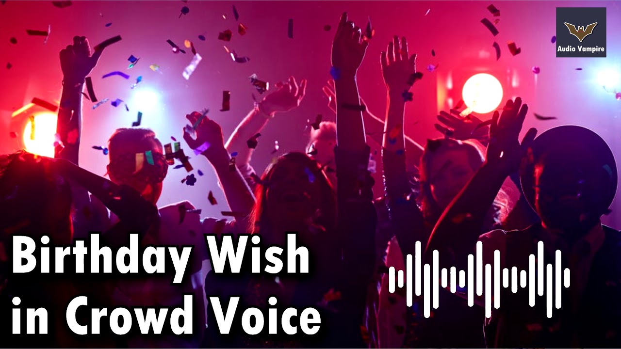 how to make audio visual presentation for birthday