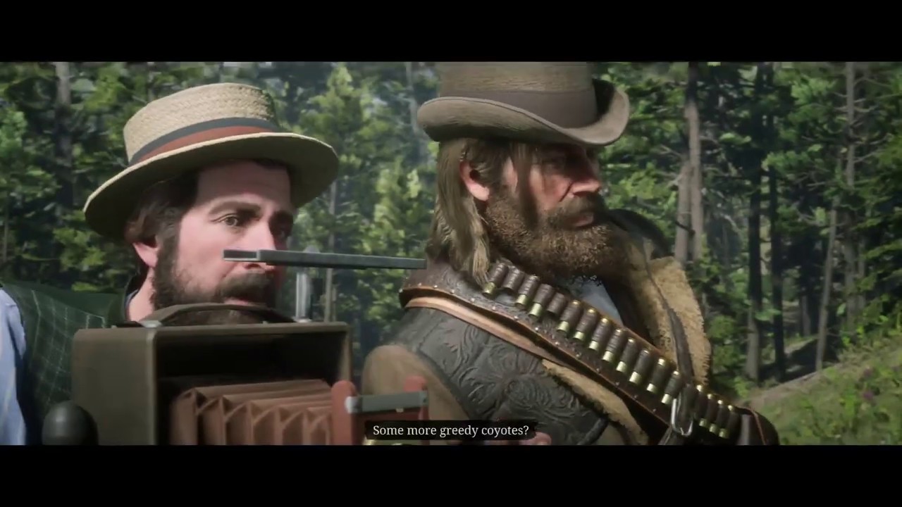 Hungry Wolves Attack Photographer #RDR2 Red Dead Redemption 2 - YouTube