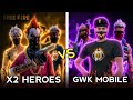 BiG SHOW GAMING vs GWK MOBILE SQUAD | GUILD WAR 4 vs 4 🔥 #freefire #nonstopgaming  #bigshowgaming