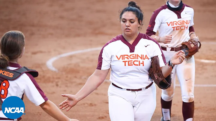 Keely Rochard strikes out 12 in Virginia Tech's super regional win