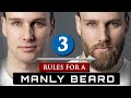 How to grow and maintain a beard  3 beard rules for beginners