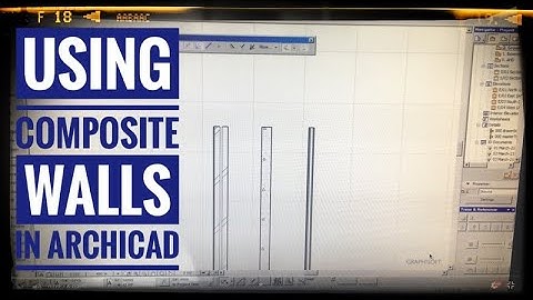 Using Composite Walls in Archicad
