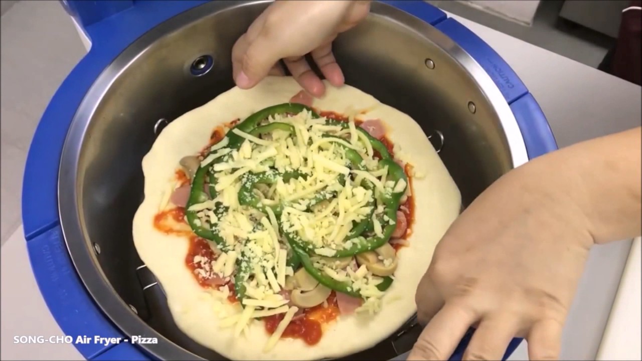 SongCho Air Fryer (Buffalo KW59) Simple Pizza YouTube