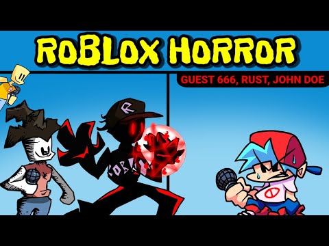 FNF vs Roblox Guest 666 (Unwanted Guest) - Play FNF vs Roblox