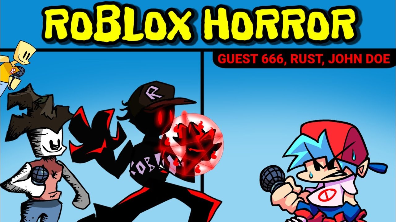 FNF vs Roblox Guest 666 (Unwanted Guest) 🔥 Jogue online