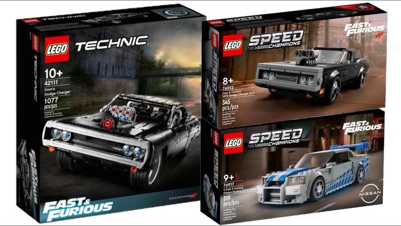 All LEGO FAST & FURIOUS Sets ever made Compilation/Collection