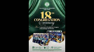 18th Congregation Ceremony