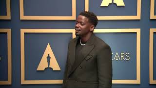 Oscars 2021- Daniel Kaluuya Backstage Interview | ScreenSlam