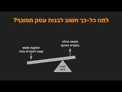 וִידֵאוֹ: למה מינוף חשוב?