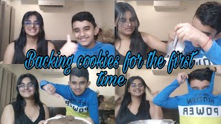 Baking cookies for the first time gone wrong 🥲
