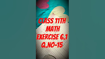 class 11th maths chapter 6 linear equations exercise 6.1 q.no- 15