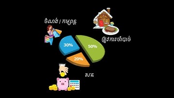 គន្លឹះបែងចែកចំណូលចំណាយតាមវិធីសាស្ត្រ ៣ចំណែក (3Categories)