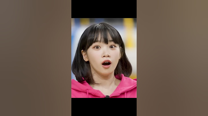 놀라는 김채원(Kim Chaewon)