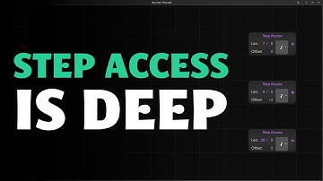 Using the Step Access module in Bitwig