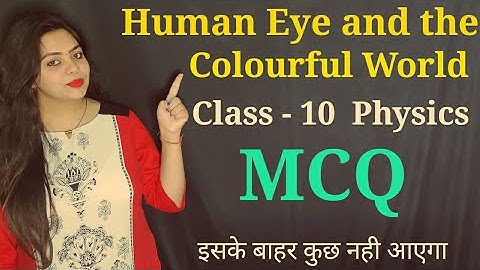Human eye and colourful world class 10 mcq
