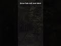 Why does snow glow at night? #Shorts #Viral
